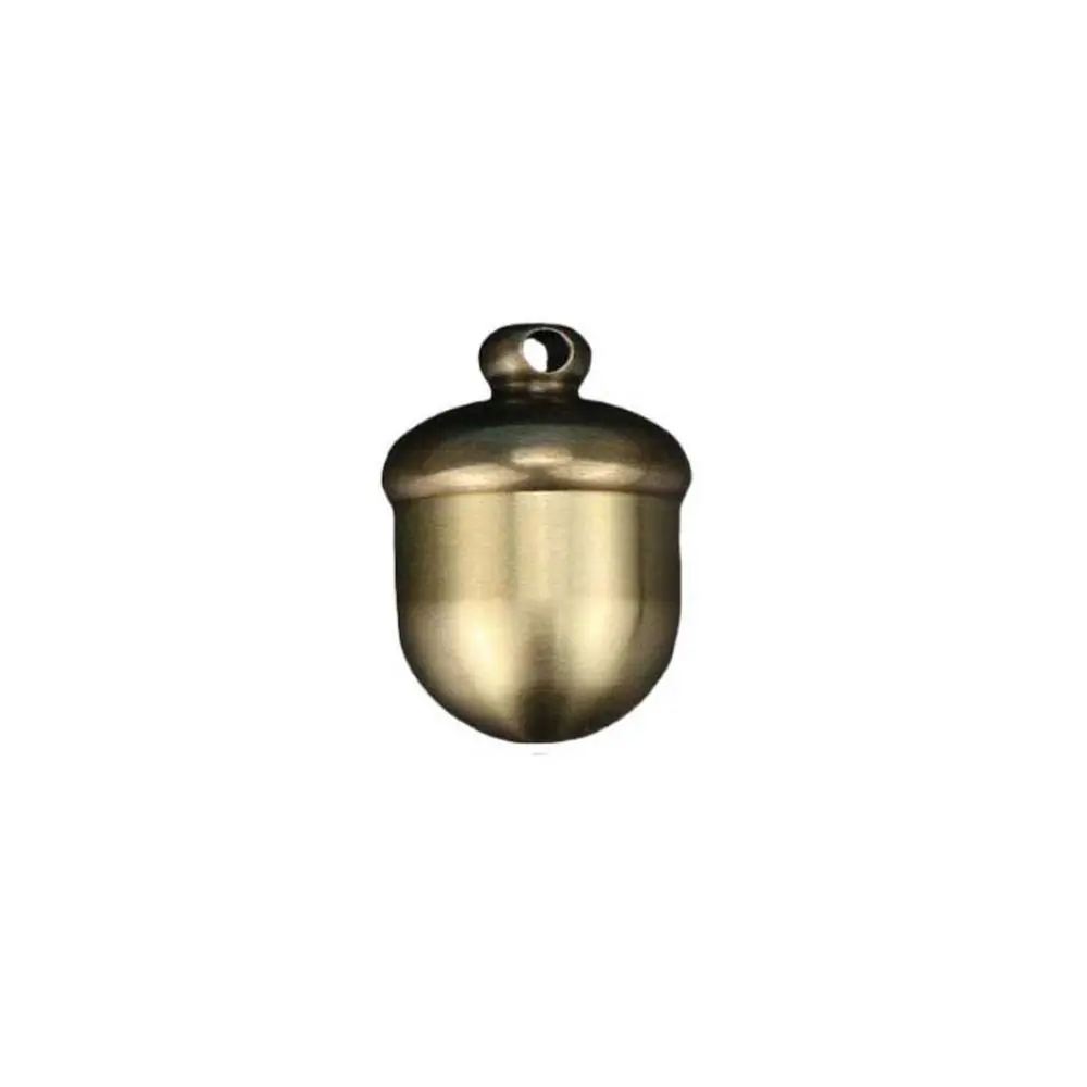 Waterproof Moisture-proof Brass Acorn Pill Bottle Hang Buckle Granule Storage Box Pill Box Capsules Organizer Travel Pill Case