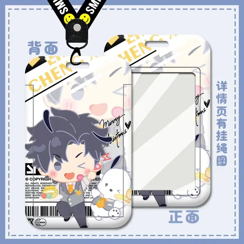 الوريد فيليكس ليو شياو تشارلز غطاء بطاقة أنيمي المفاتيح رابط انقر حافلة مفتاح سلسلة للنساء موضة الاكريليك سيارة كيرينغ قلادة