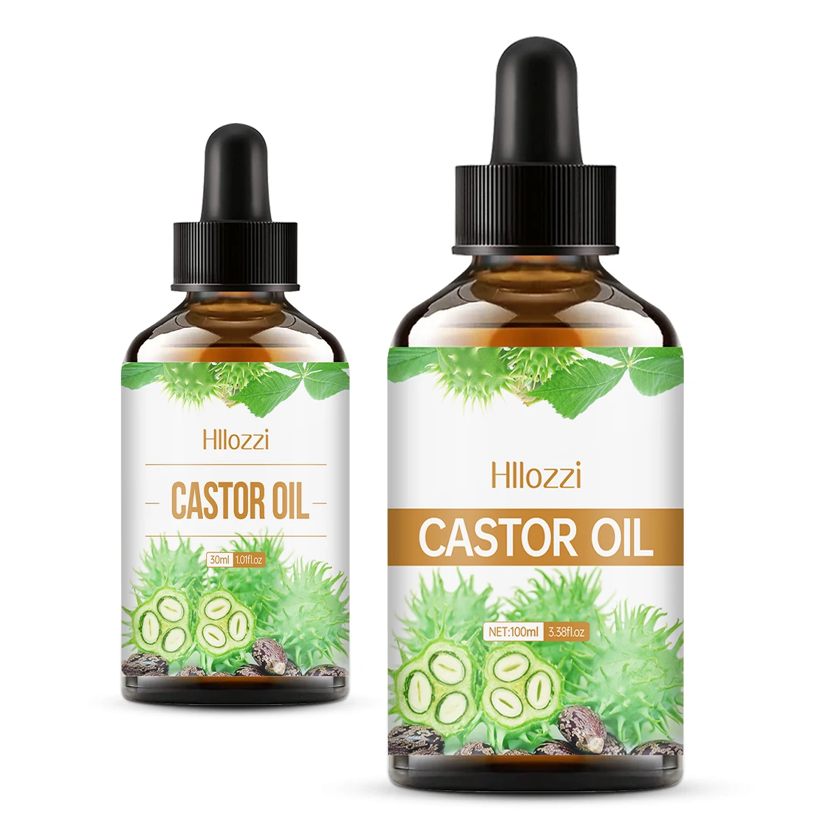 100ml/30ml Castor Oil Pure Essential Oil Skin Care Hair Care Can Make Hair Smoother Aromatherapy Essential Oil