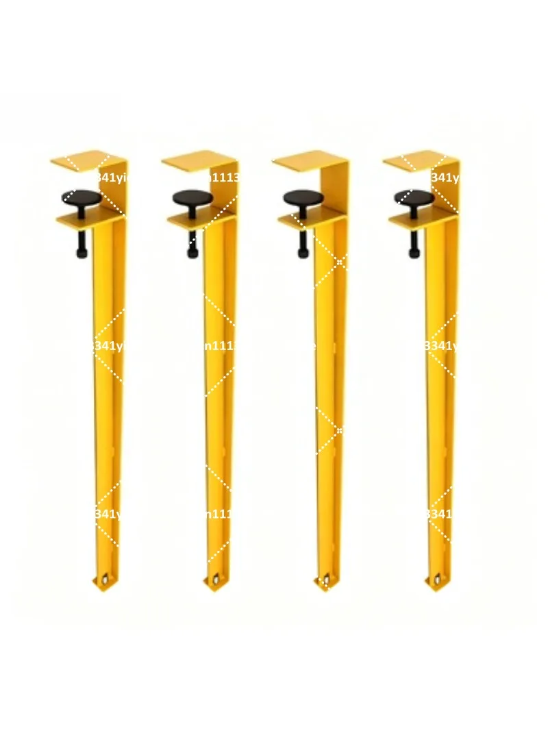 Metal Table Legs Removable Tripod Stand No Punching Support Bracket for DIY Furniture