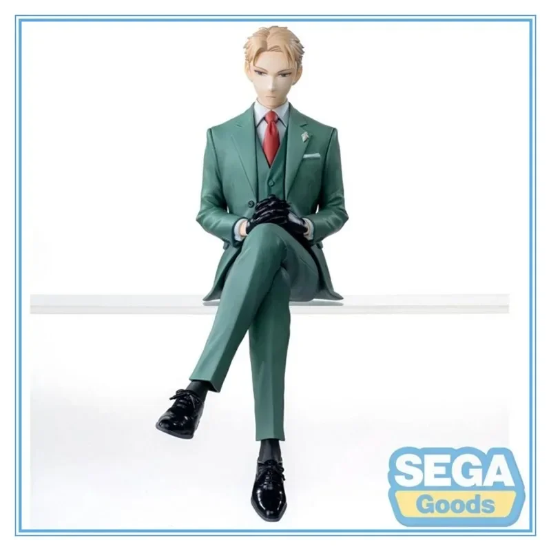 SEGA Genuine SPY FAMILY Anime Figure Loid Forger Dusk Bubble Pressure Action Figure Toys for Kids Gift Collectible Model Dolls