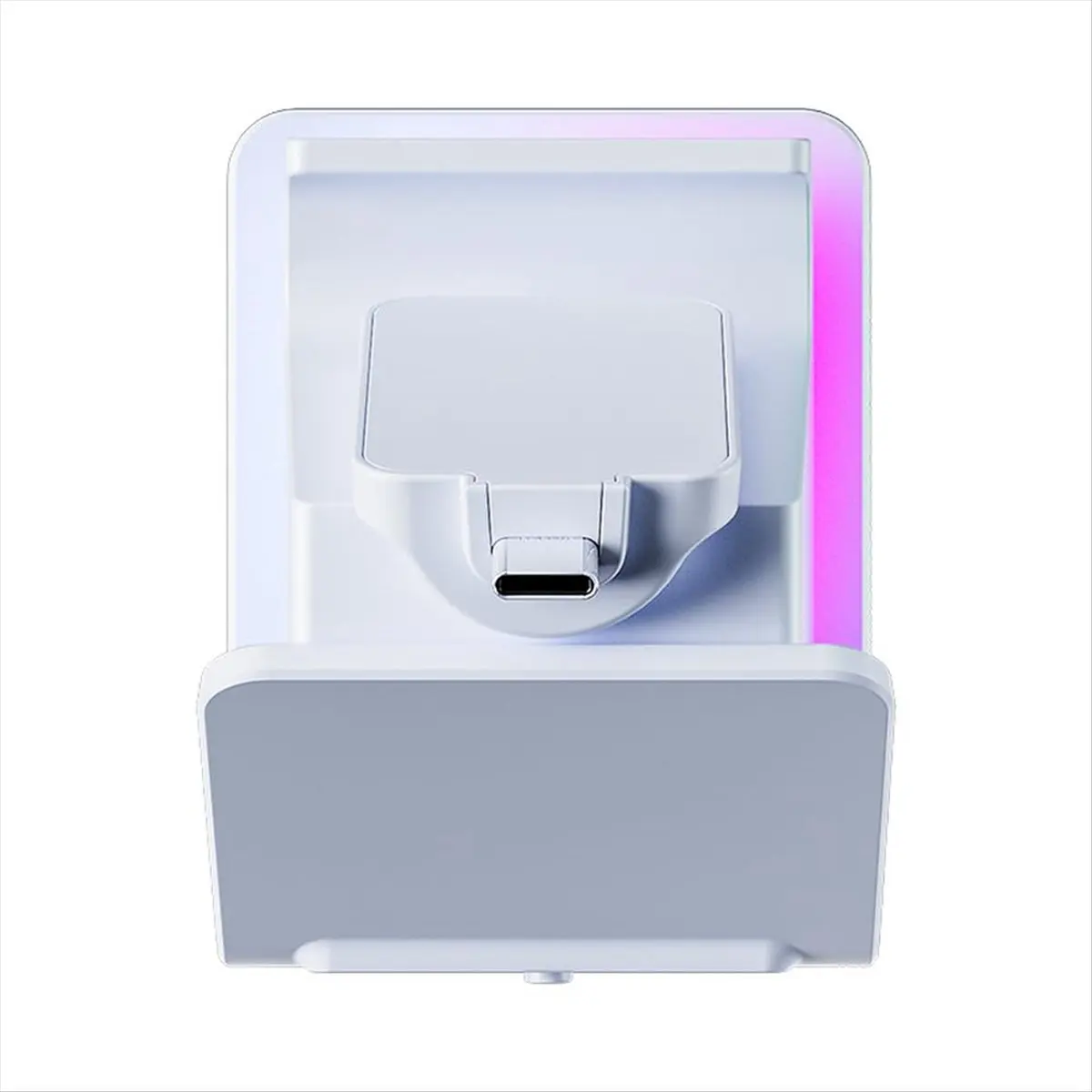AAAE Charging Dock for PS Portal Streaming Handheld Console,Magnetic Type C Charger with RGB Lighting Game Accessory