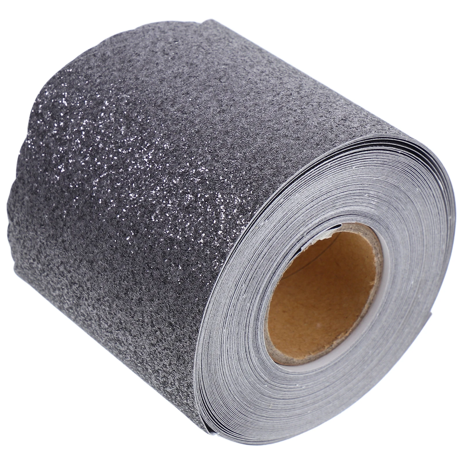 

1 Roll Blackboard Border Glitter Decal Non-Adhesive Replaceable Paper Bulletin Board Trim Classroom Festival Decor