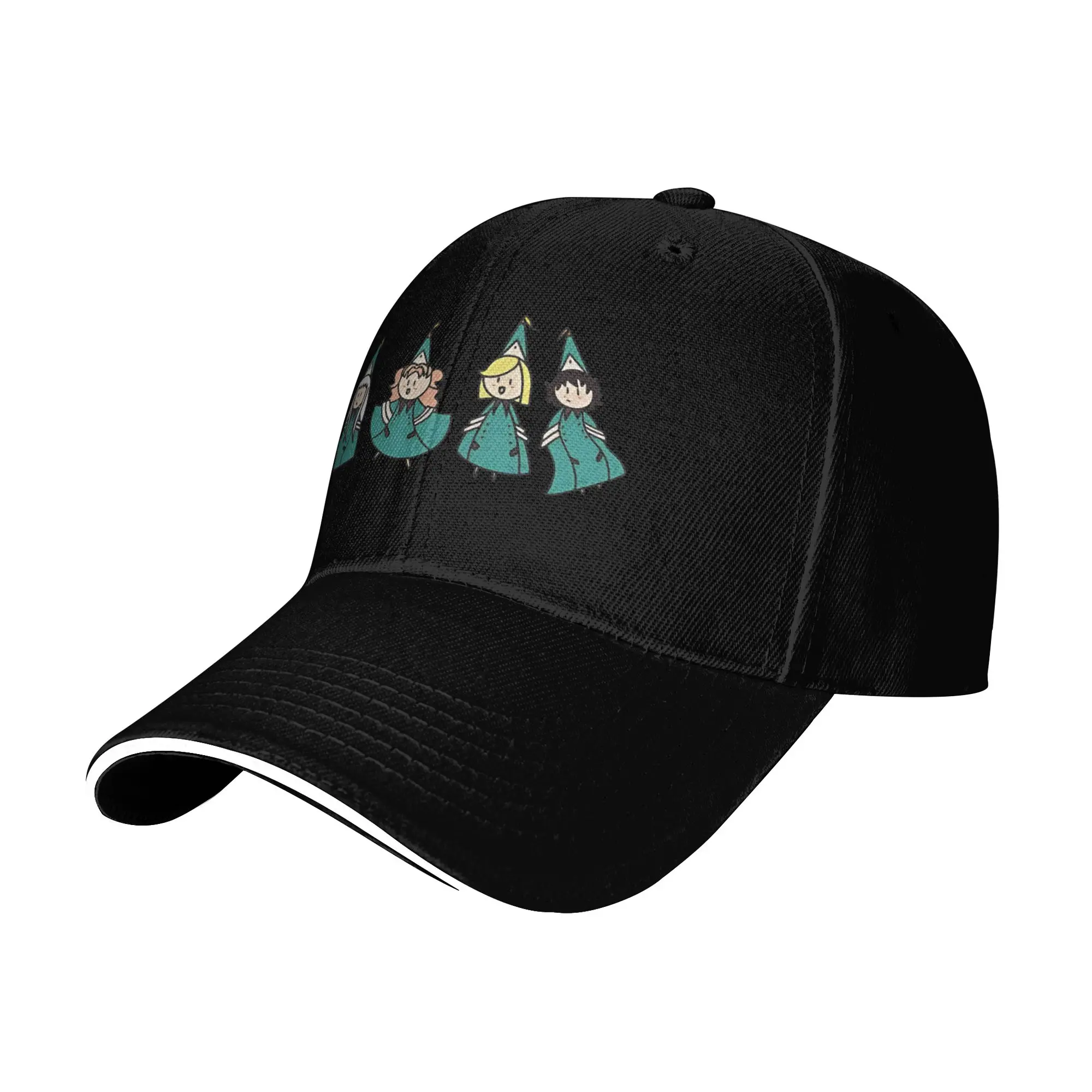 Бейсболка Witch-Hat-Atelierr в стиле аниме, популярная кепка-сэндвич Chibi Agott, унисекс, регулируемая, спортивная кепка в стиле Dad Hat