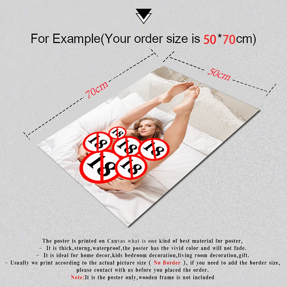 حار فتاة عارية الجسم مثير الاباحية الممثلة غير خاضعة للرقابة صور جدار الفن قماش المطبوعات المشارك لوحات قابلة للتخصيص غرفة الديكور