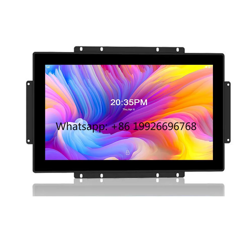 15.6-32 Inch Embedded Industrial PC Touch Screen IPS Open Frame LCD Monitor for Cashier Ordering & Automation OEM Brand in Stock