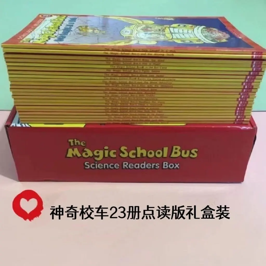 23 Books/Set The Magic School Bus Science Readers English Picture Coloring Reading Storybook Kids Children Educational Toy