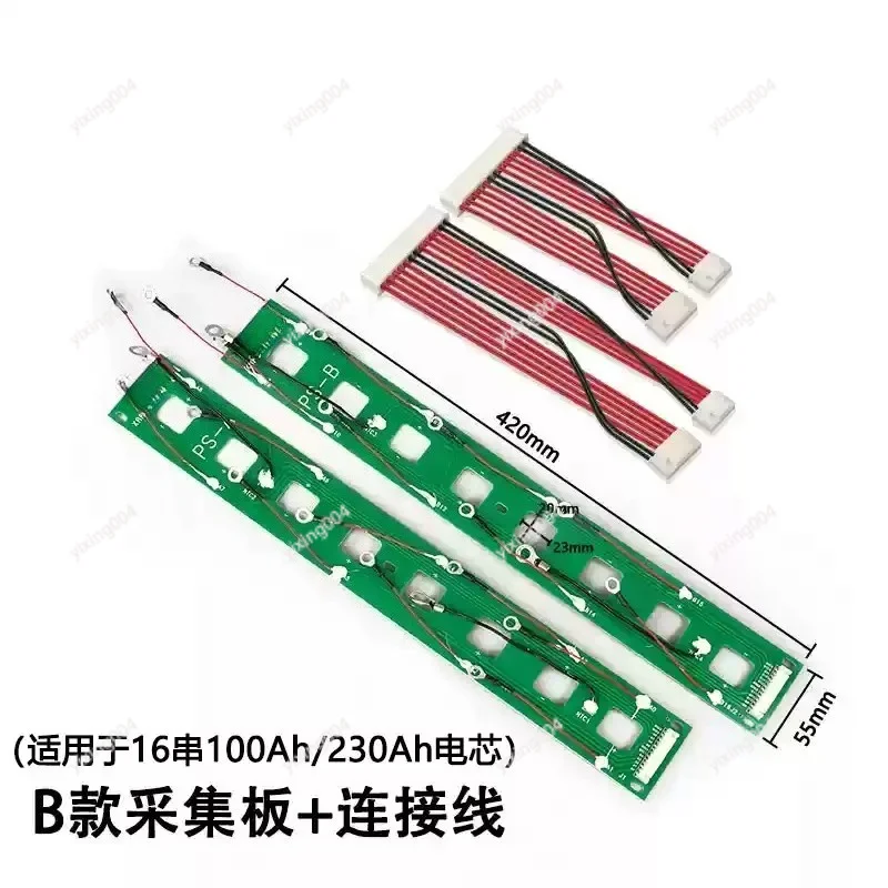 Energy Storage Lithium Battery Protection PCB Board Sampling Cable Harness for Battery Cell Connection