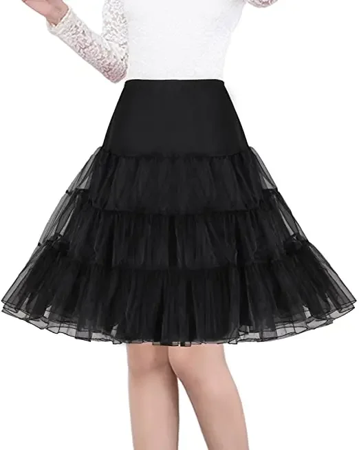 

Latest Looking of New Arrival Women's 50s Vintage Petticoat 26" Crinoline Rockabilly Tutu Skirt Slip