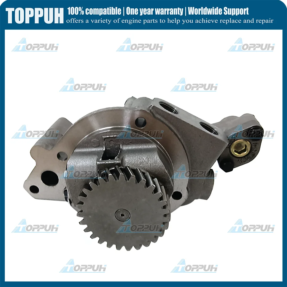 6620-51-1000 Oil Pump for Cummins Engine NH220 Komatsu Bulldozer D80A-12 S6D155 6620511000