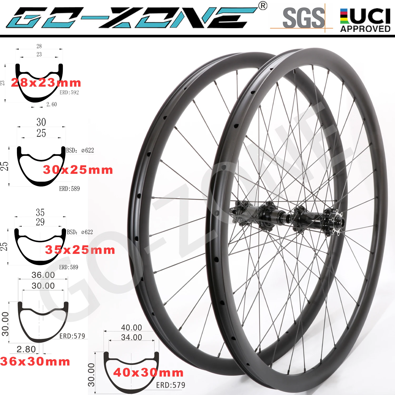 

29er Carbon MTB Wheels Tubeless Fastace DH825 Thru Axle / Quick Release /Boost 120 rings HG / XD / MS12s Carbon MTB Wheelset 29