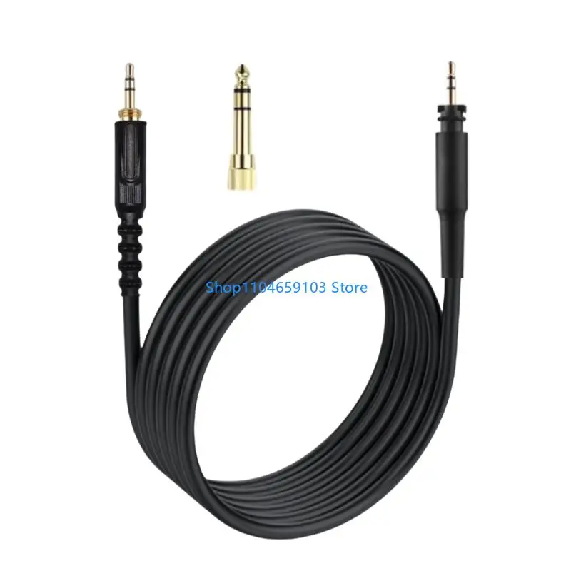 

Replacement Cable 3.5mm to 2.5mm Male Headphone Cable with 6.35mm Adapter
