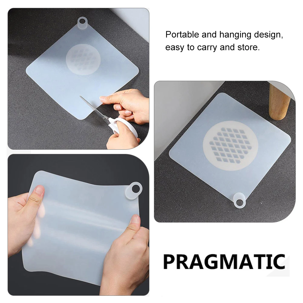 

2pcs Silicone Deodorization Cushion Floor Drain Cover Anti-Odor Gasket for Kitchen Sink Bathroom Stopper Cockroach Insect