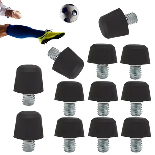 Imagen 2 del producto Pernos para botas de fútbol, tornillo de rosca antideslizante M6, picos de repuesto profesionales de 8mm y 11mm, picos para zapatos de pista con llave
