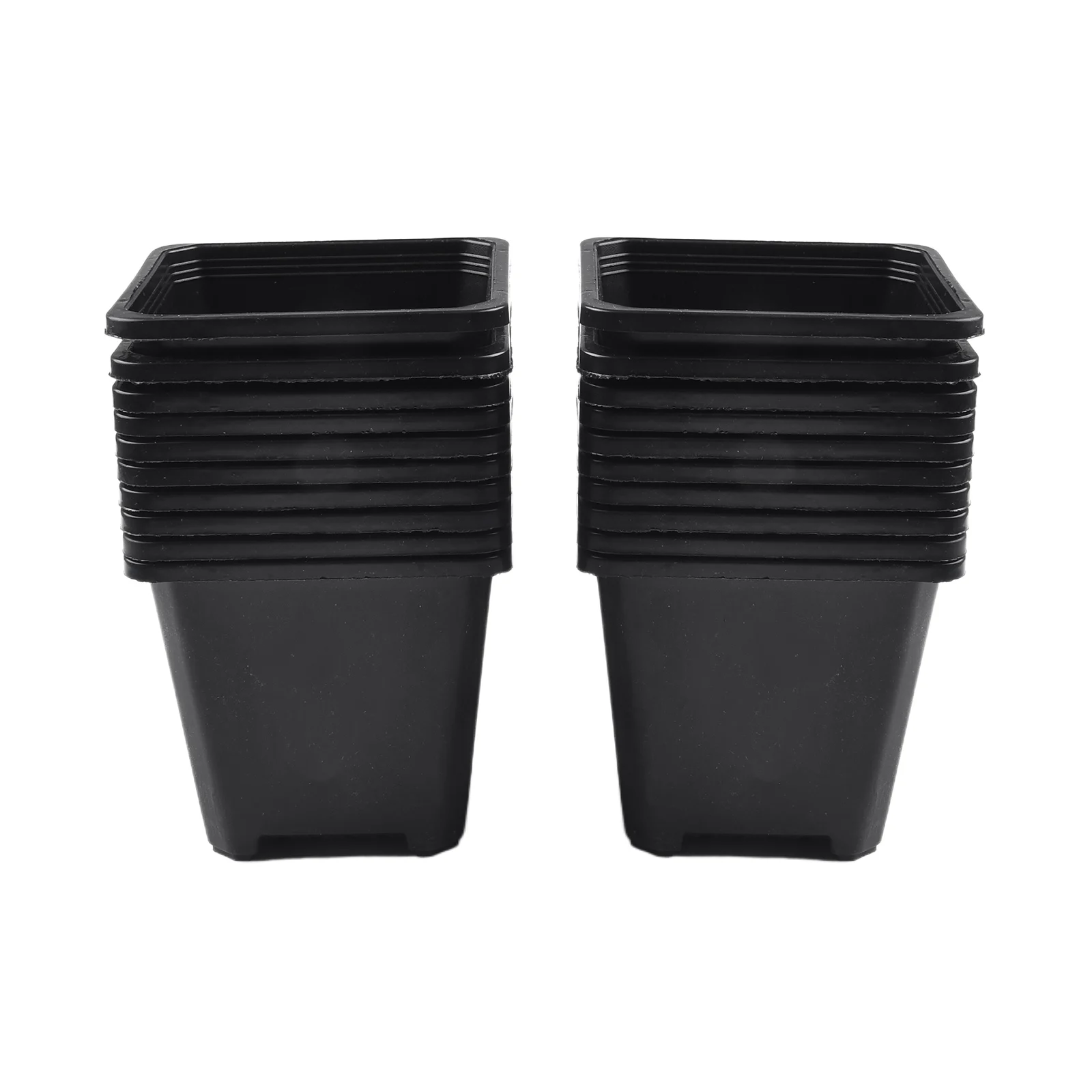

20pcs Plastic Nursery Flower Pot Small Square Pots Succulent Plants Pots Home Office Decoration DIY Garden Supplies