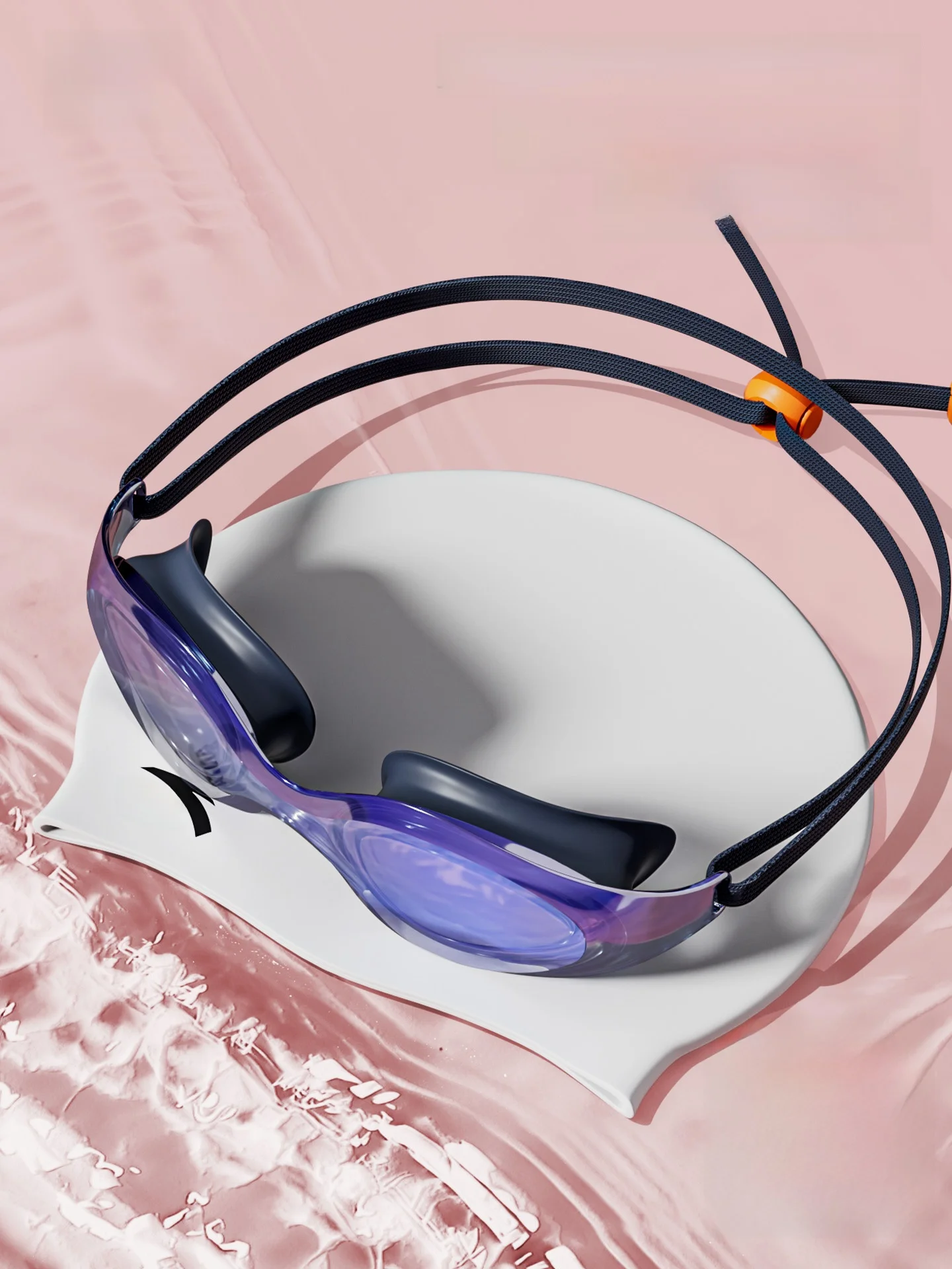 water-eye-honeycomb-swimming-goggles-high-definition-long-lasting-anti-fog-women's-myopia-swimming-goggles-men's-with-de