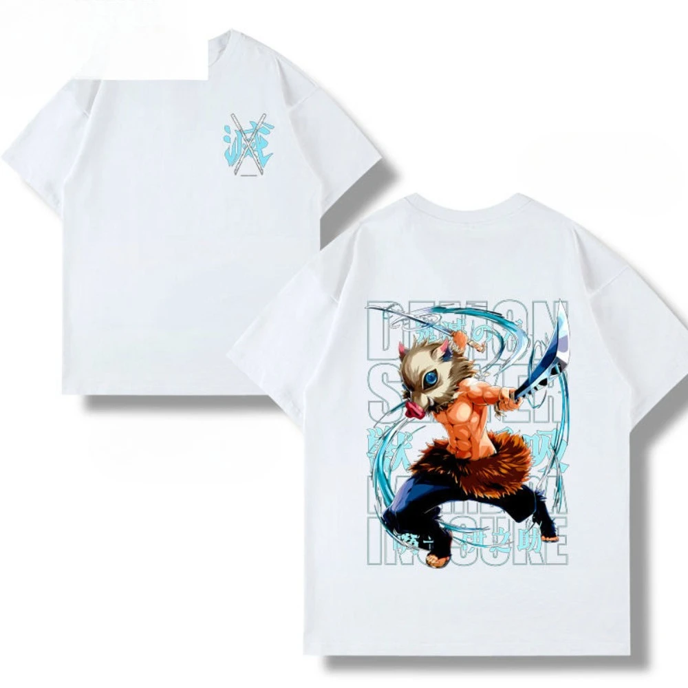 

Женская модная футболка «Убийца демонов» 2025, женская колонна для огня, колонна для воды, волонтерская одежда с короткими рукавами