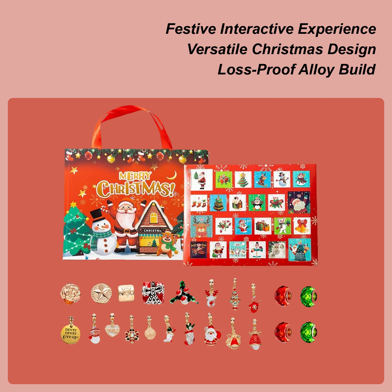 Jewelry Making Advent Calendar - Рождественский обратный отсчет, Адвент, Рождественский браслет,
