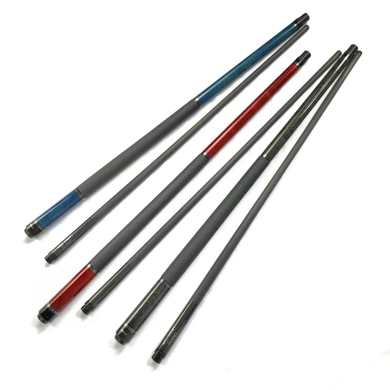 

Wholesale Price High Quality 1/2 -PC Carbon Fiber 58 Inches Billiard Pool Cue Sticks with 12.5mm Tip for Sale