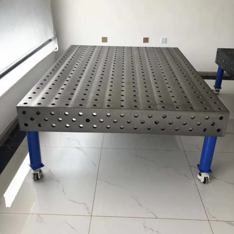 

Оптовая продажа, новый прецизионный чугунный 3D сварочный стол, трехмерный гибкий для сварочного стола