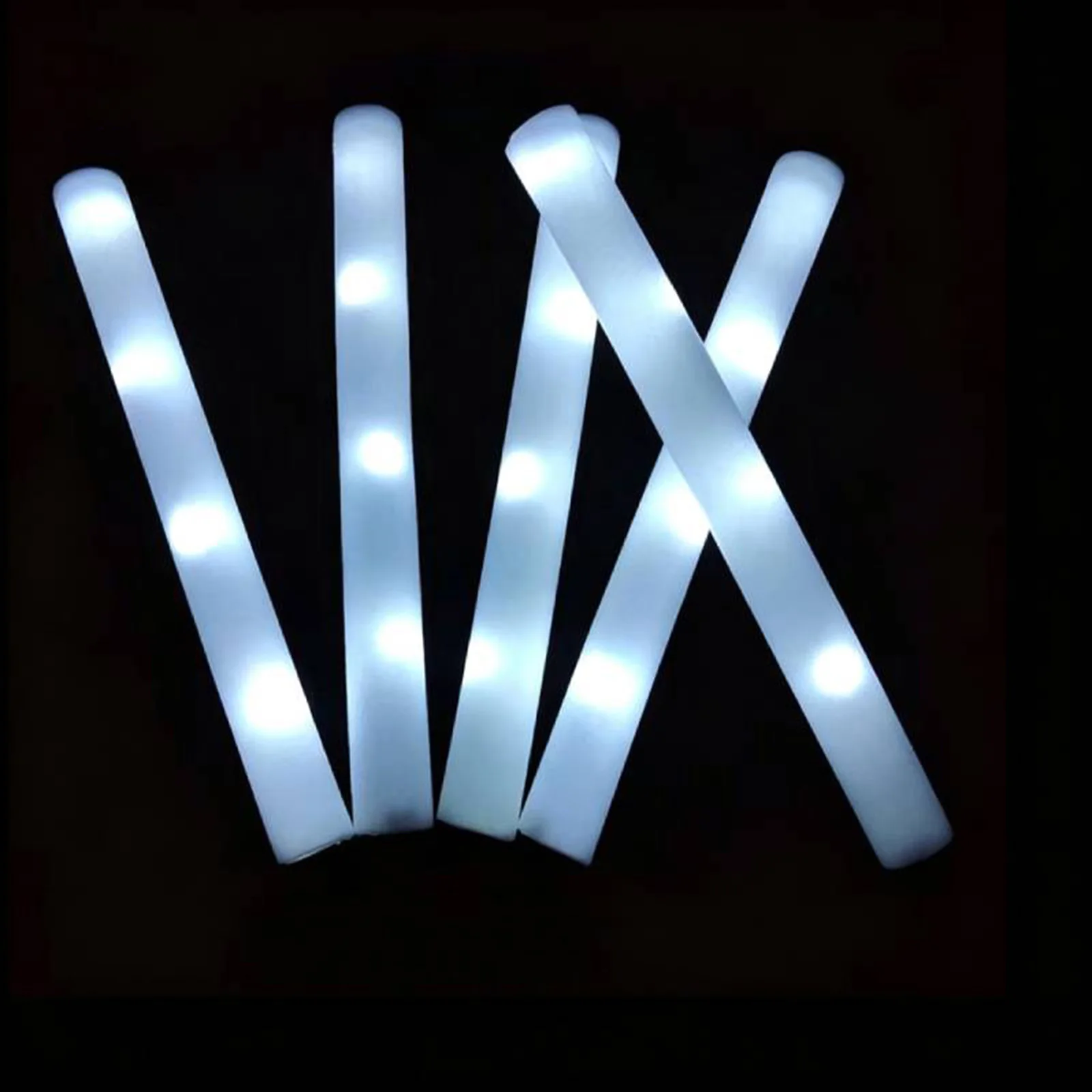 Tongkat LED Berwarna Putih yan - Flashing Led Foam Sticks Party ulasan dan harga