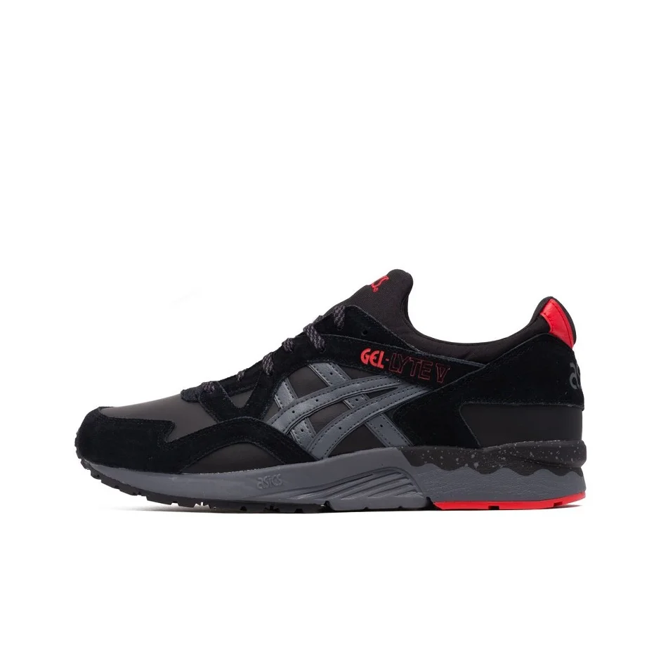 ASICS Gel Lyte 5 Running Shoes Unisex Low Top Black/Gray 1191A310-002