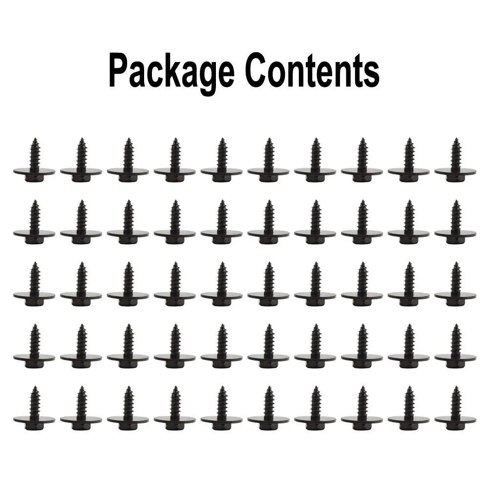 BMW用カーボルトリテーナー,フェンダーライナー,カバー下ネジ,プッシュピンクリップ,07147129160, 1 50個