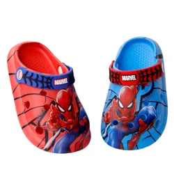 Marvel animation surrounding Spider-Man children's summer personality beach hole shoes sandals and slippers cute light slippers