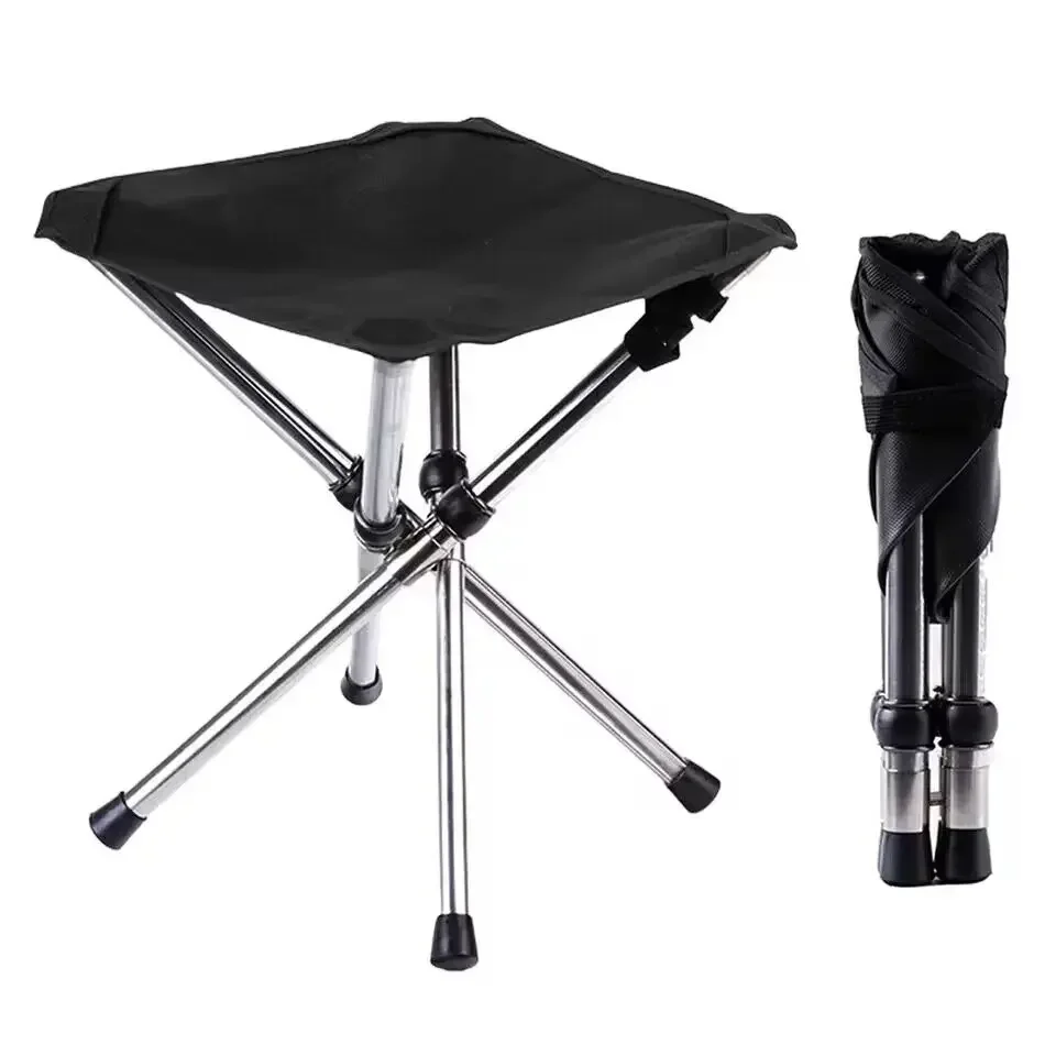 

Folding Camping Tripod Stools Portable Fishing Stool Outdoor Foldable Chair Beach Small For Campe Fishing Supplies