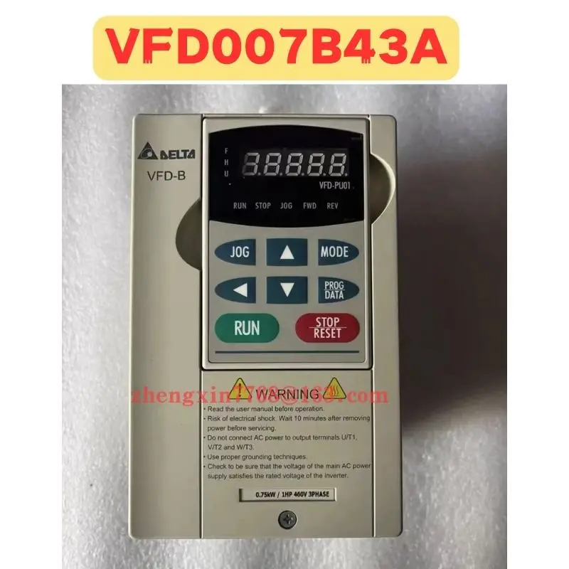 

Used Frequency Converter VFD007B43A Normal Function Tested OK