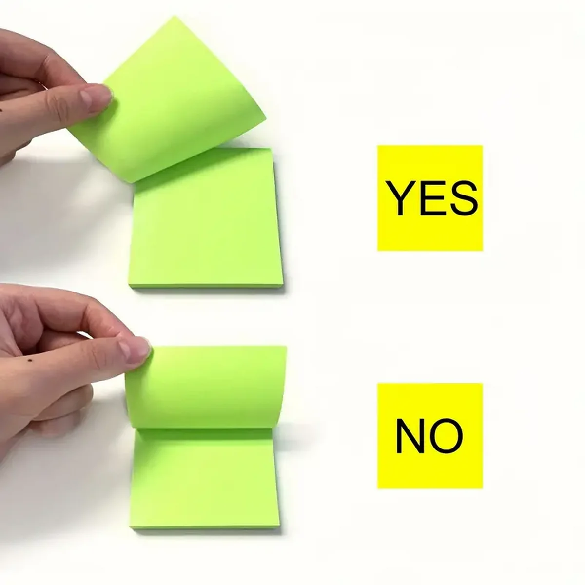 Self-Adhesive Sticky Notes, Office Index Stickers, 8 Colors, 50 Pages, Multiple Colors