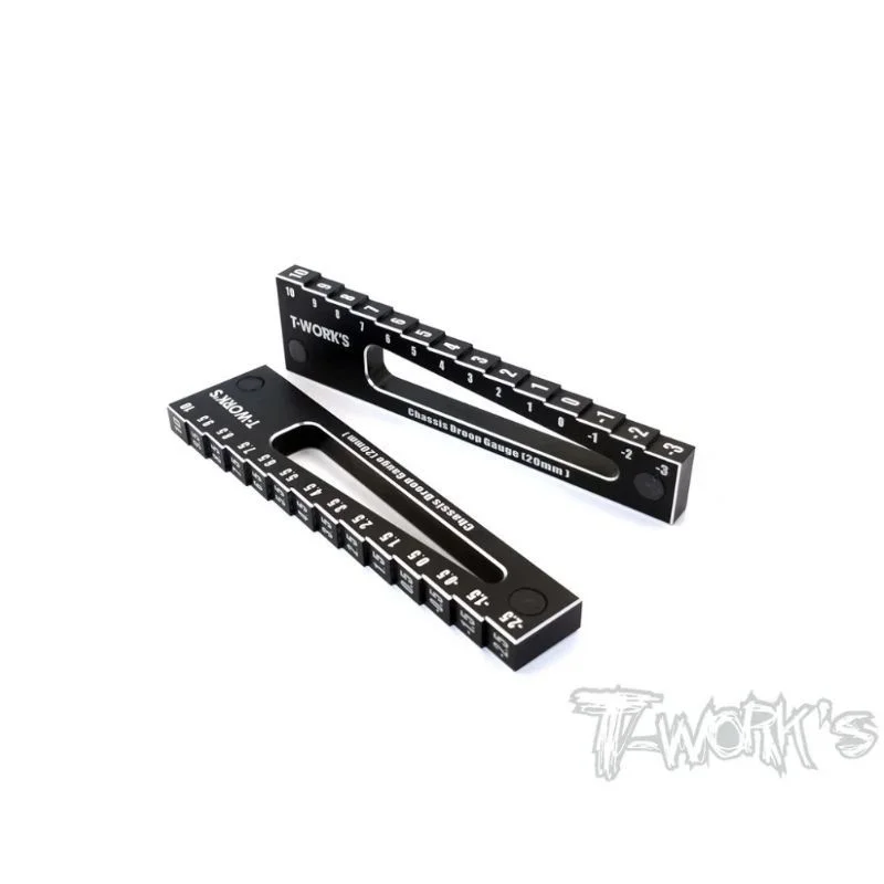 Original T Works TT-055 Chassis Droop Gauge ( 20mm ) Rc Tool