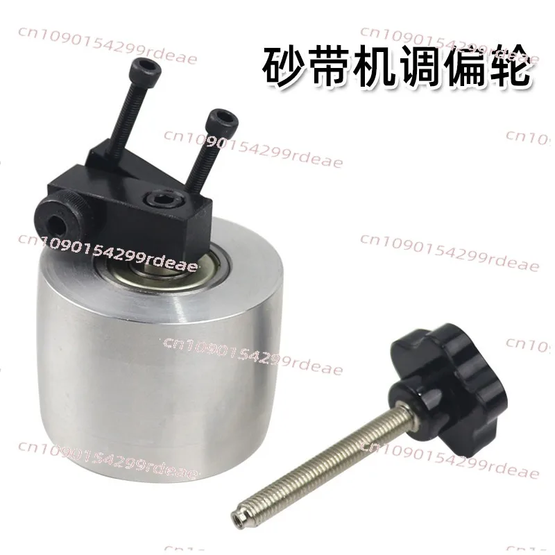 

Adjusting wheel of belt machine Aluminum alloy drive wheel Smooth synchronous driven wheel φ 68 * 50 Woodworking tools