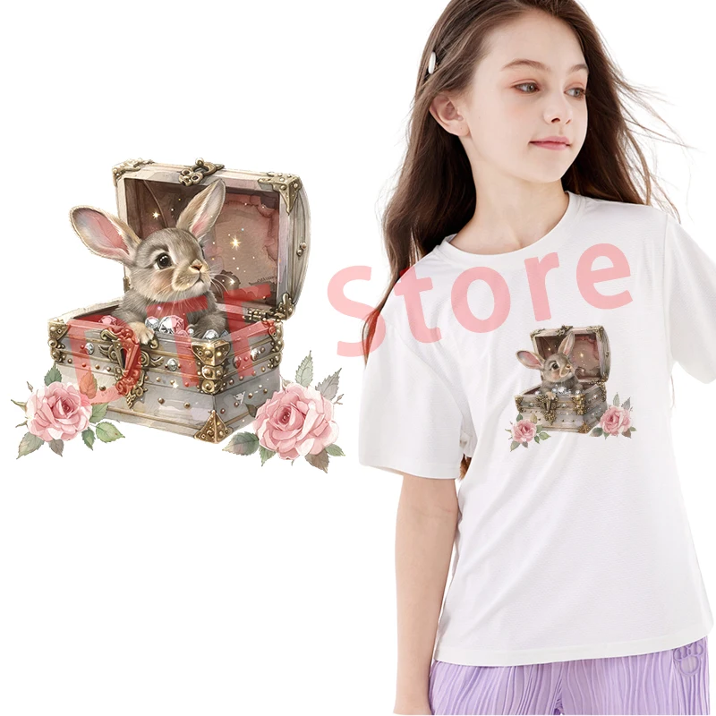 Shining Jewelry Princess Iron On Patch Heat Transfer Printing On Clothes Iron on transfer dtf transfers ready to press