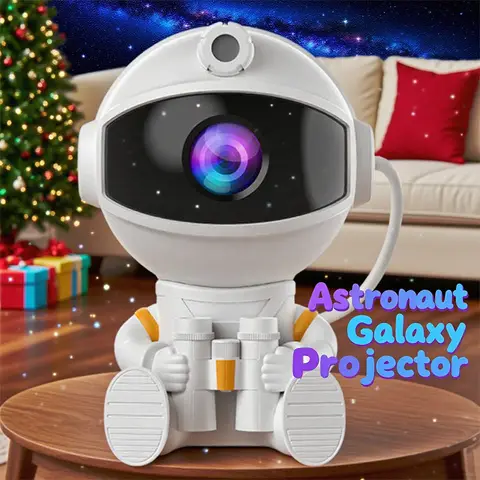 Astronaut Projector Galaxy Starry Night Lights for Bedroom LED Nebula Lamp Decoration Child Adult Holiday Gift