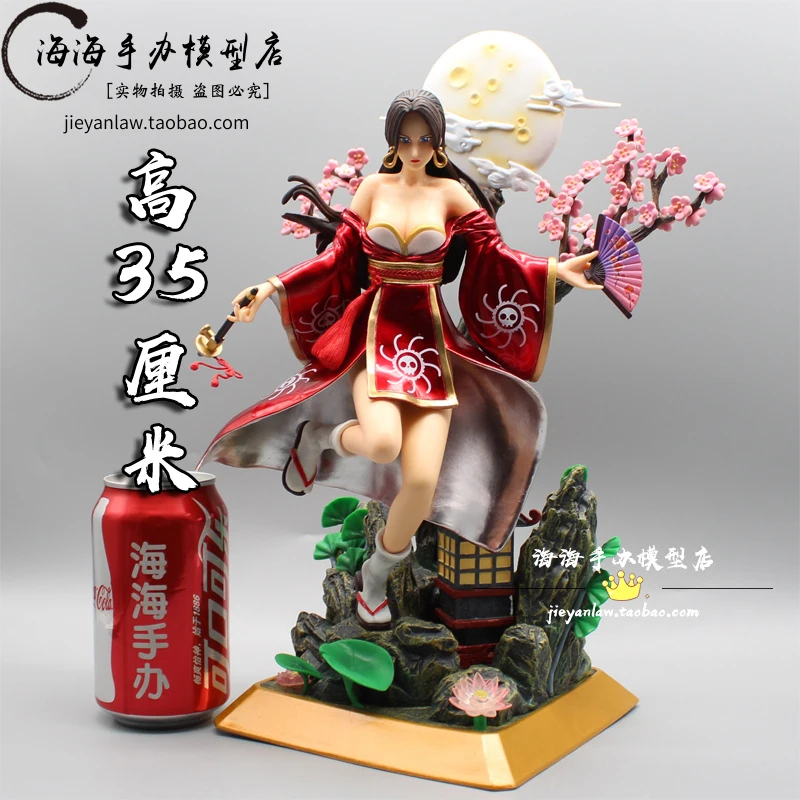 

One Piece Gk Kimono Style Boa·hancock Anime Figure Statue Pvc Action Figurine Model Toys For Kids Gifts Ornaments Decoration