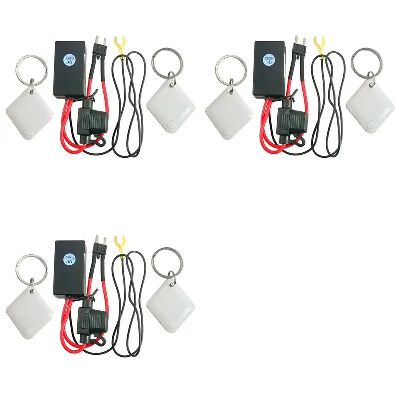 

AS95-3X Car Wireless Motorcycle Lock System With Cut Tools Alarm Ca K0B8 Circuit Immobilizer