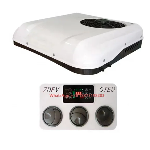 

High Quality Rooftop Truck Air Conditioner 12v 24v Parking Cooler Car Air Conditioner for Tractor Bus Truck