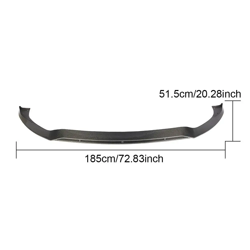 For M-ercedes-Benz CLS Class CLS53 AMG Carbon Fiber Front Bumper Lip 2018-2019