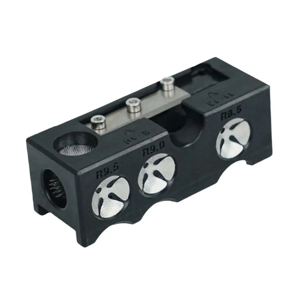 Pool Cue Tip Repair Tool Multifunctional Durable Cue Tip Shaper Burnisher Aerator for Effective and Quick Repair Cue Tip