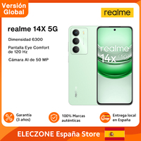 Global Version realme 14X 5G Smartphone Dimensity 6300 5G Chipset 50MP AI Camera 120Hz Eye Comfort Display 5000mAh Battery IP64