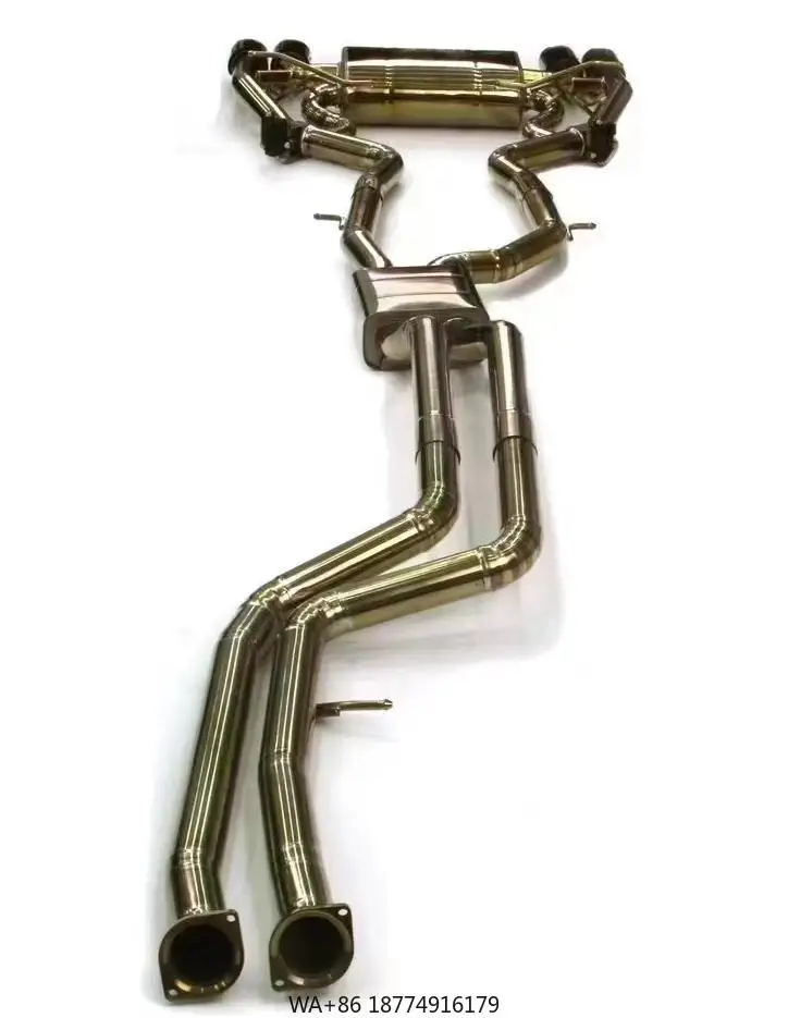 

For M2 F87 Valvetronic Exhaust Equal Length Midpipe with Titanium Alloy Downpipe Midpipe Factory Price
