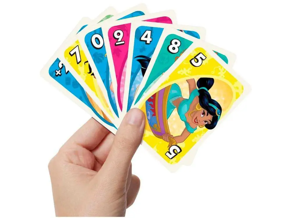Game Uno Disney Princess Mattel 112 Cards