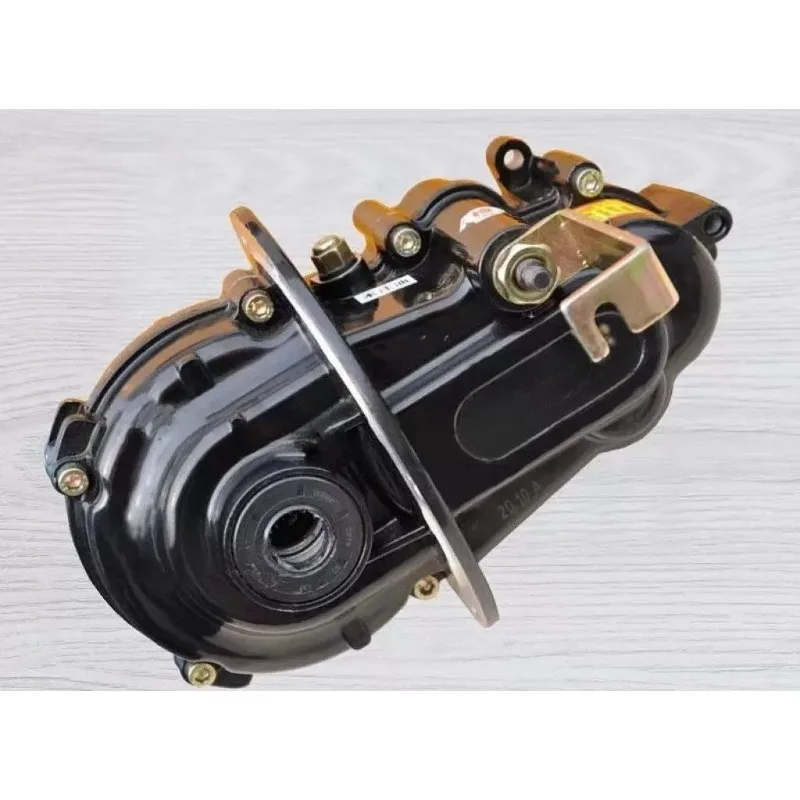 Three or four wheeled electric vehicle rear axle integrated 16/18 tooth bag differential high and low speed gear