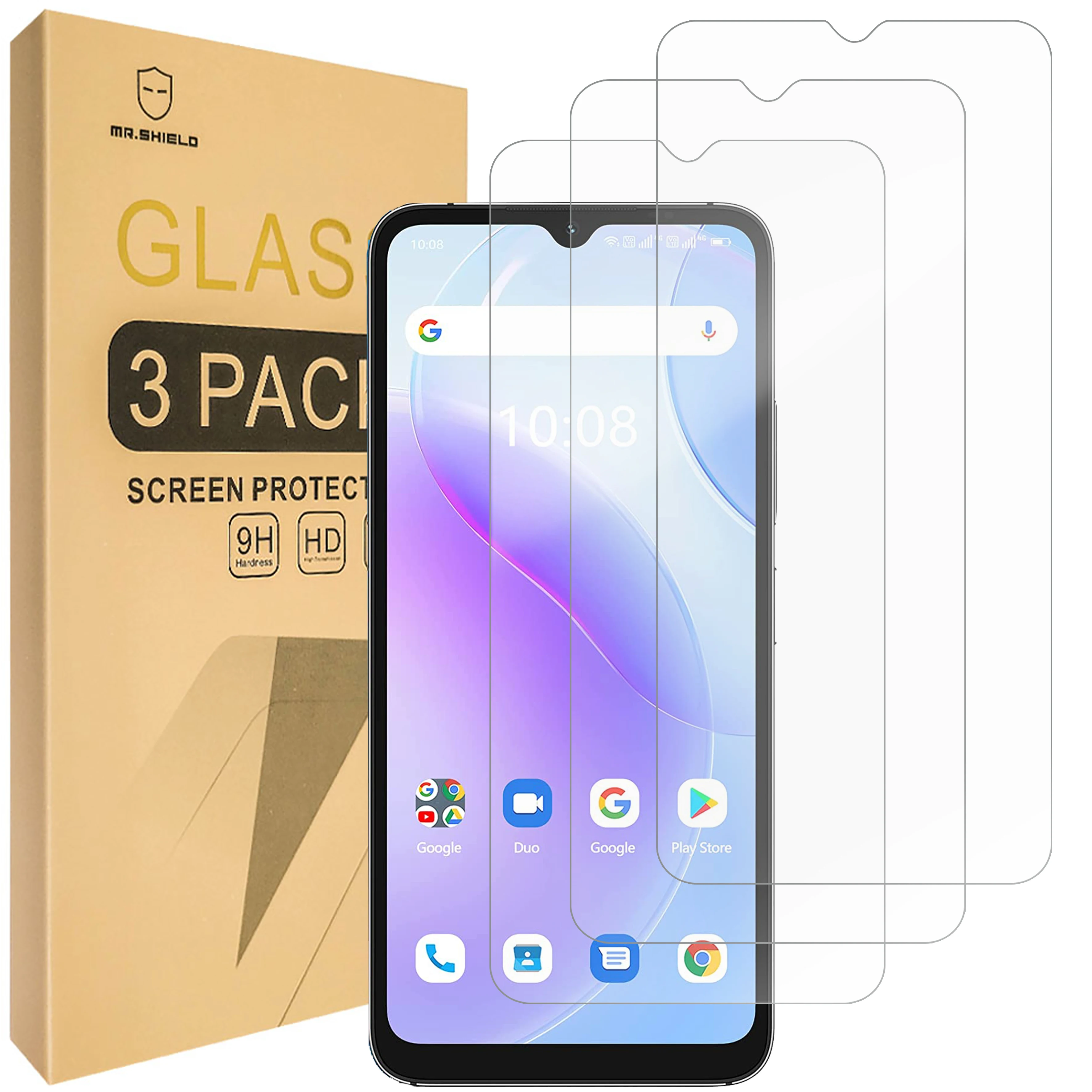 

Mr.Shield [3-Pack] Screen Protector For UMIDIGI A11S / UMIDIGI A11 [Tempered Glass] [Japan Glass with 9H Hardness]