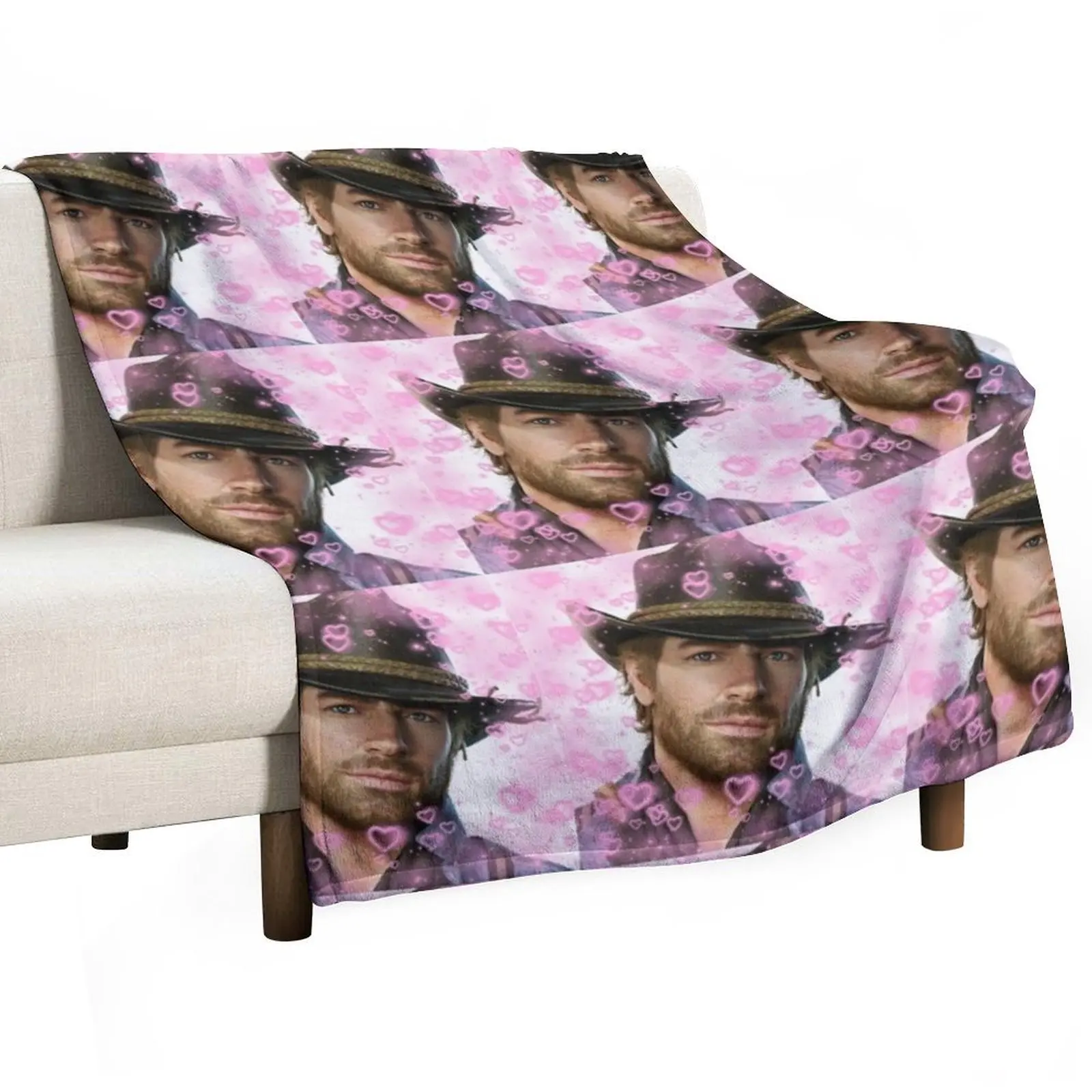 

Arthur Morgan Hearts Throw Blanket Decorative Sofa Blankets For Sofas Blankets