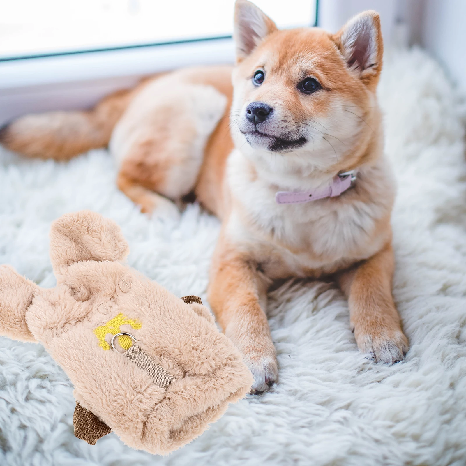 

Coat Warm Dog Velvet in Winter Knitted Sweaters Dog's Clothes Outfits Cold Weather Coats Pet Apparel