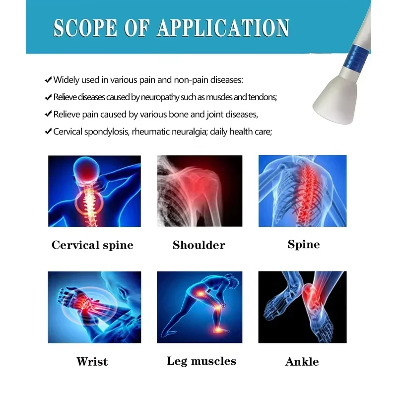 980nm 810nm 650nm معدات العلاج الطبيعي لاسترخاء العضلات بالليزر آلة شفاء Fisioterapia مع الليزر لتخفيف الآلام