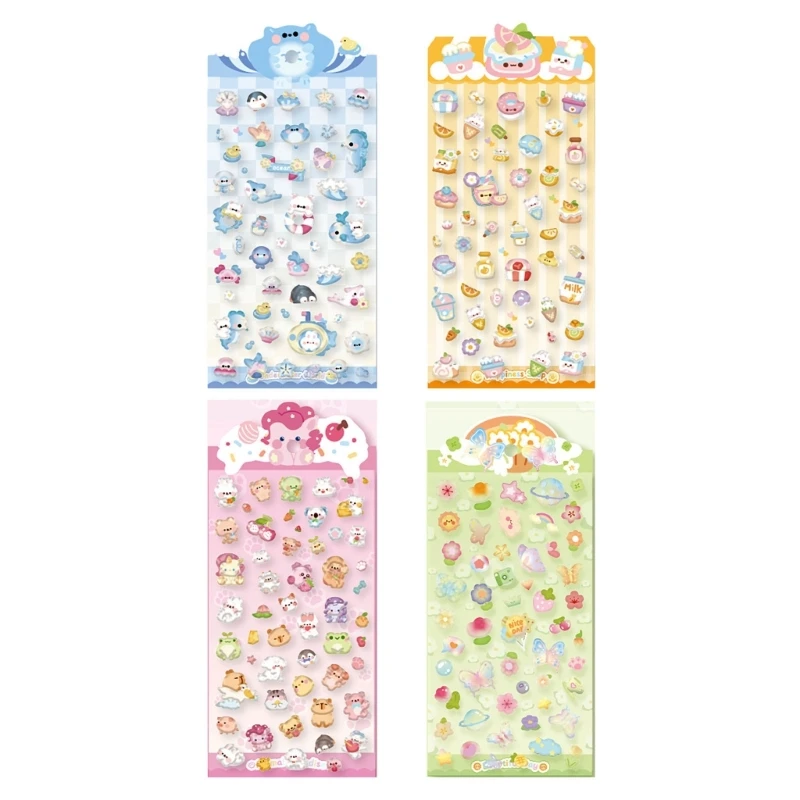 Animal Stickers for Scrapbooks Planner Journals Laptops Phone Case Water Bottle