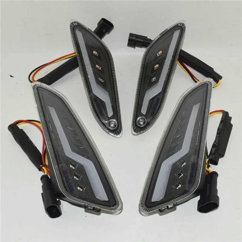 Waase Voor Vespa Sprint 50 125 150 2014-2020 2021 2022 2023 4 Stuks E-Mark Voor Achter Richtingaanwijzers Blinker Dagrijverlichting Led Licht